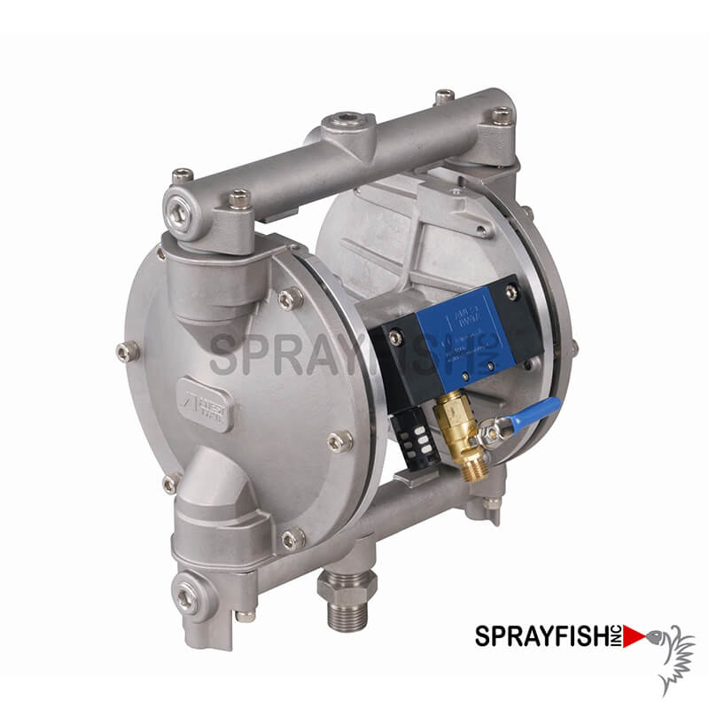 Anest Iwata DPS-90 and DPS-120 are a great replacement for your pressure pot and when your volumes exceed the need for them