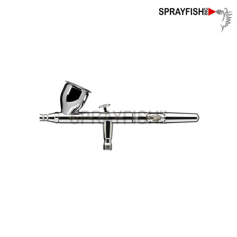 Anest Iwata Eclipse Series airbrushes are known for their versatility. Eclipse's high flow allows it to atomize a wider variety of liquids with less need for reducing or thinning