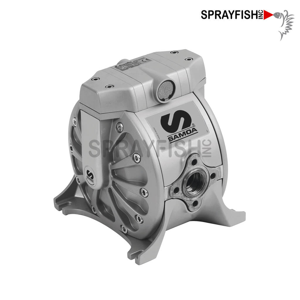Sprayfish, Inc - Samoa Directflo Diaphragm Pump System with Overmolded Diaphragms DF100 Metal