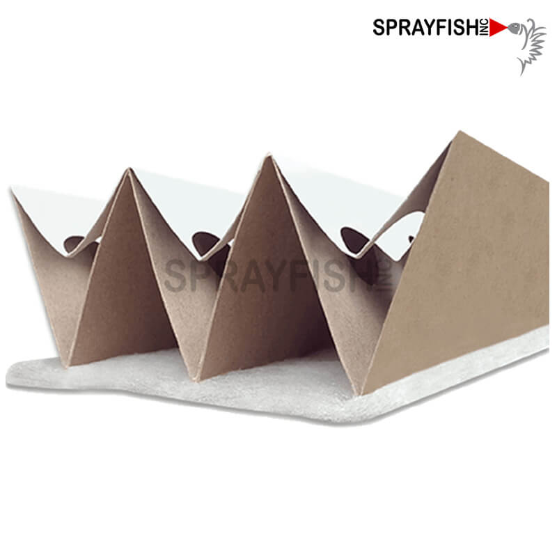 Sprayfish, Inc - Andreae Accordion Liquid Paint Booth Filters, 3' x 30', Original Version, for Flatlines or Paint Booths