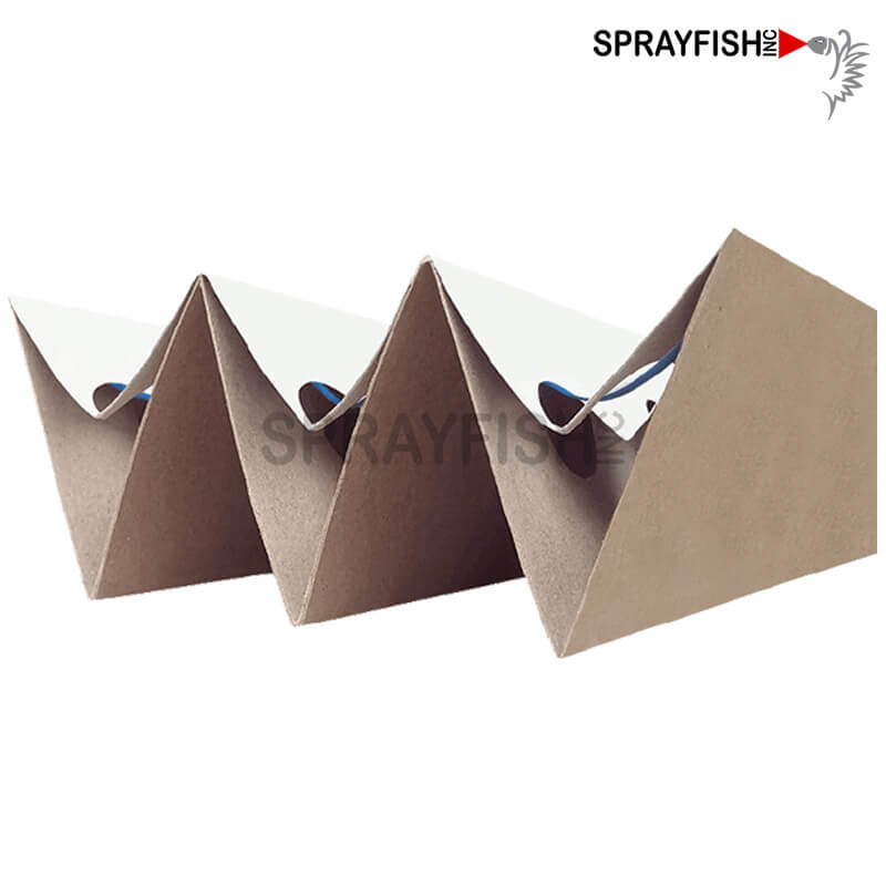 Sprayfish, Inc - Andreae Accordion Liquid Paint Booth Filters, 3' x 30', Original Version, for Flatlines or Paint Booths