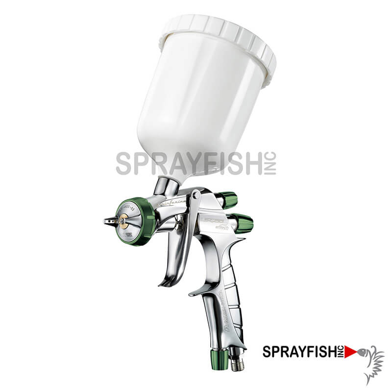 Anest Iwata LS-400 Supernova Gravity Feed Spray Gun is ideal for large parts and large spray patterns