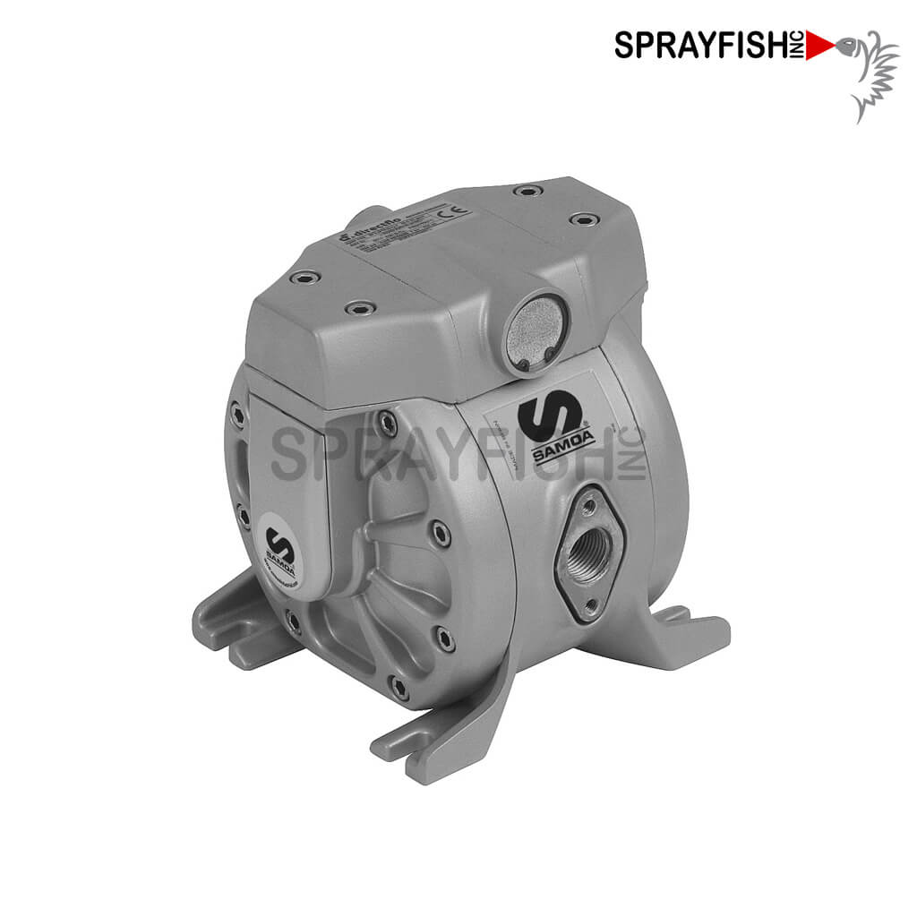 Sprayfish, Inc - Samoa Directflo Diaphragm Pump System with Overmolded Diaphragms DF50 Metal