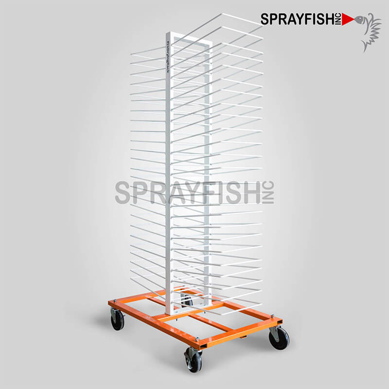 Sprayfish, Inc - The Paint Line Product ProDryingRack 50-Piece Parts Rack
