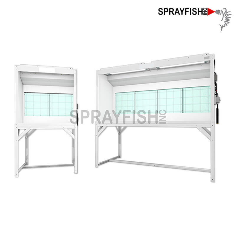 Sprayfish - Spray Tech Junair Table Top Bench Paint Booth System