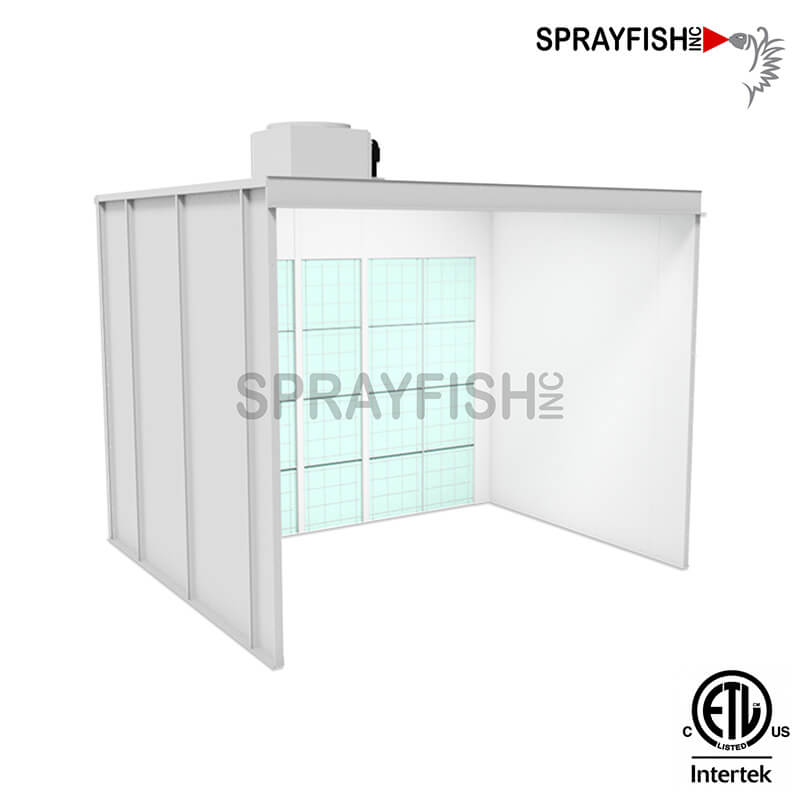Sprayfish - Spray Tech Junair Open-Faced Paint Booth System