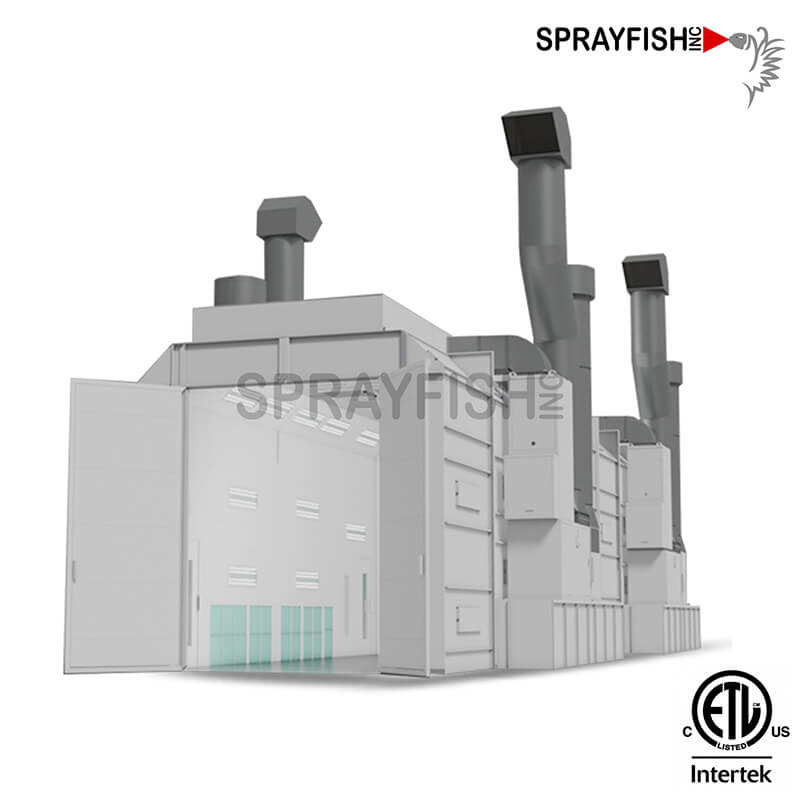 Sprayfish - Spray Tech Junair Automotive Truck Paint Booth System