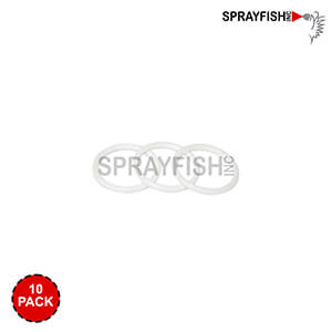 Sprayfish Non-OEM - Comparable to Seal, Teflon, 10 Pack, 129-251-991 for Kremlin® AVX, ATX Air-Assisted Airless Spray Guns