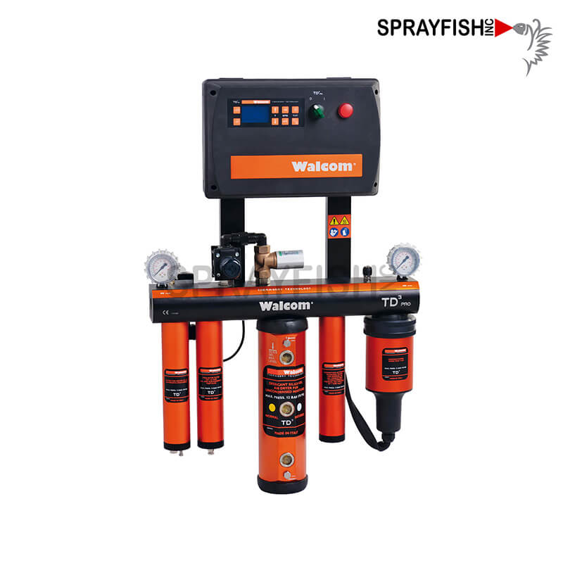 Walcom Thermodry Compressed Air Filtration System, Heated Air for Paint Spray Guns